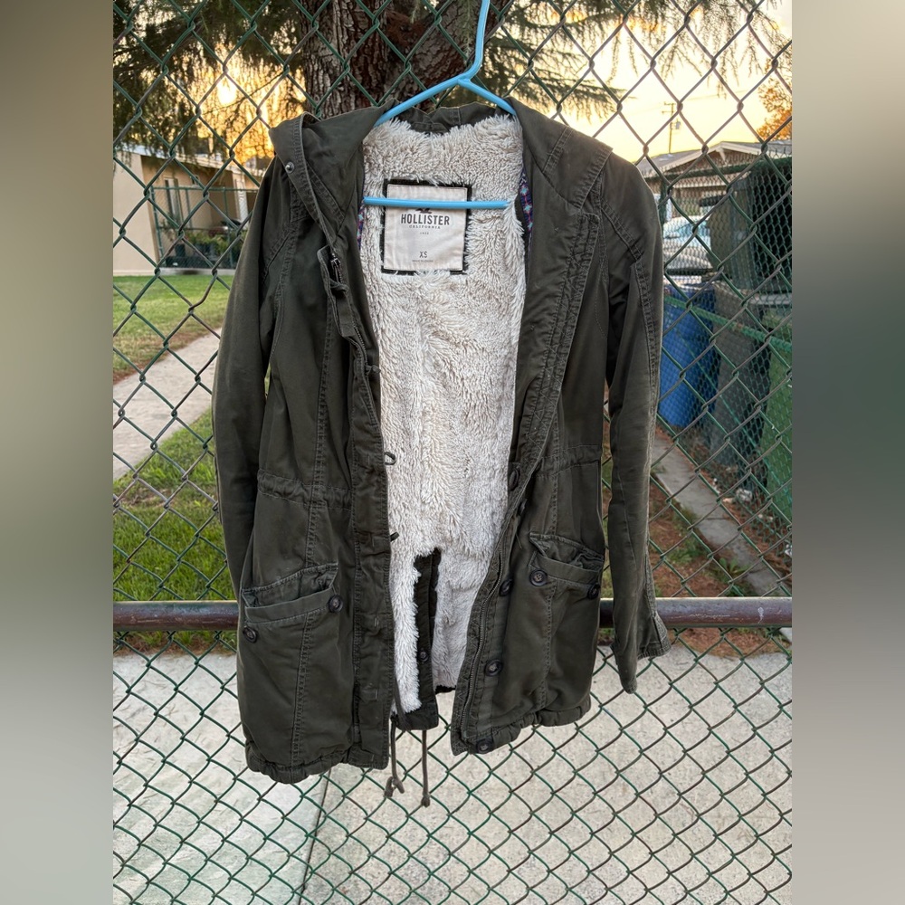 HollisterArmy parka jacket